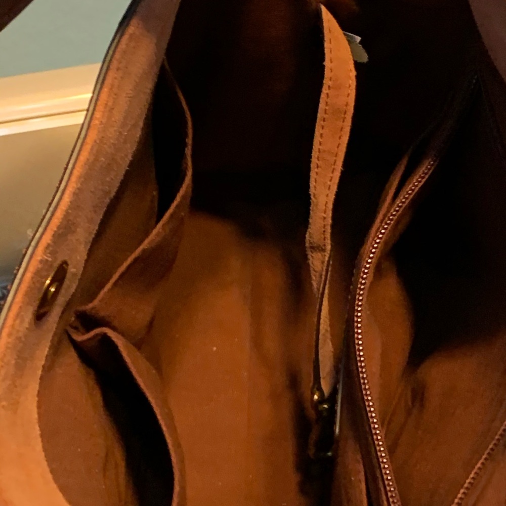 Frye leather purse